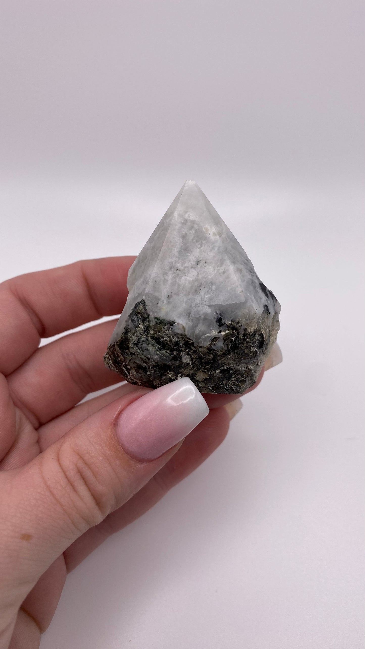 Rainbow Moonstone Polished Point - astrOGvibes