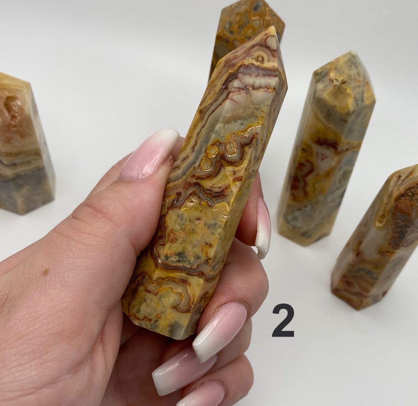 Crazy Lace Agate Tower - astrOGvibes