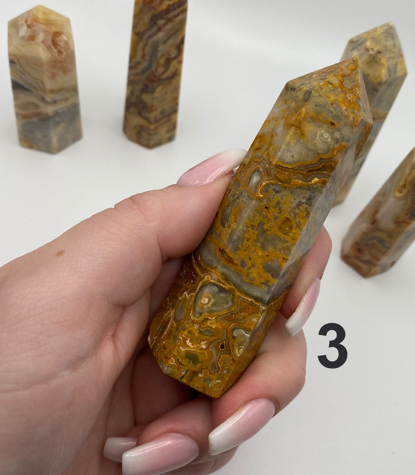 Crazy Lace Agate Tower - astrOGvibes