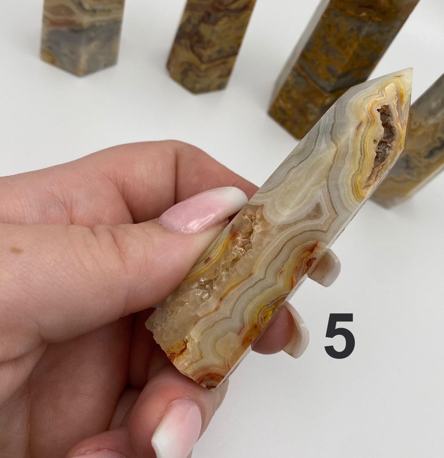 Crazy Lace Agate Tower - astrOGvibes