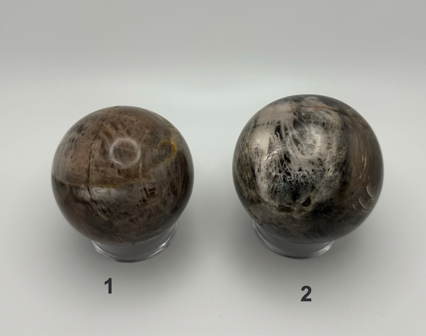 Black Moonstone Sphere - astrOGvibes