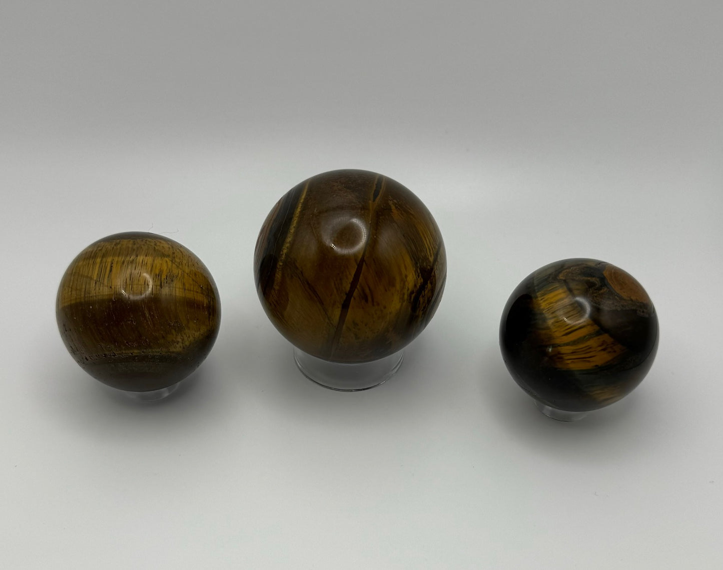Tiger Eye Spheres - astrOGvibes