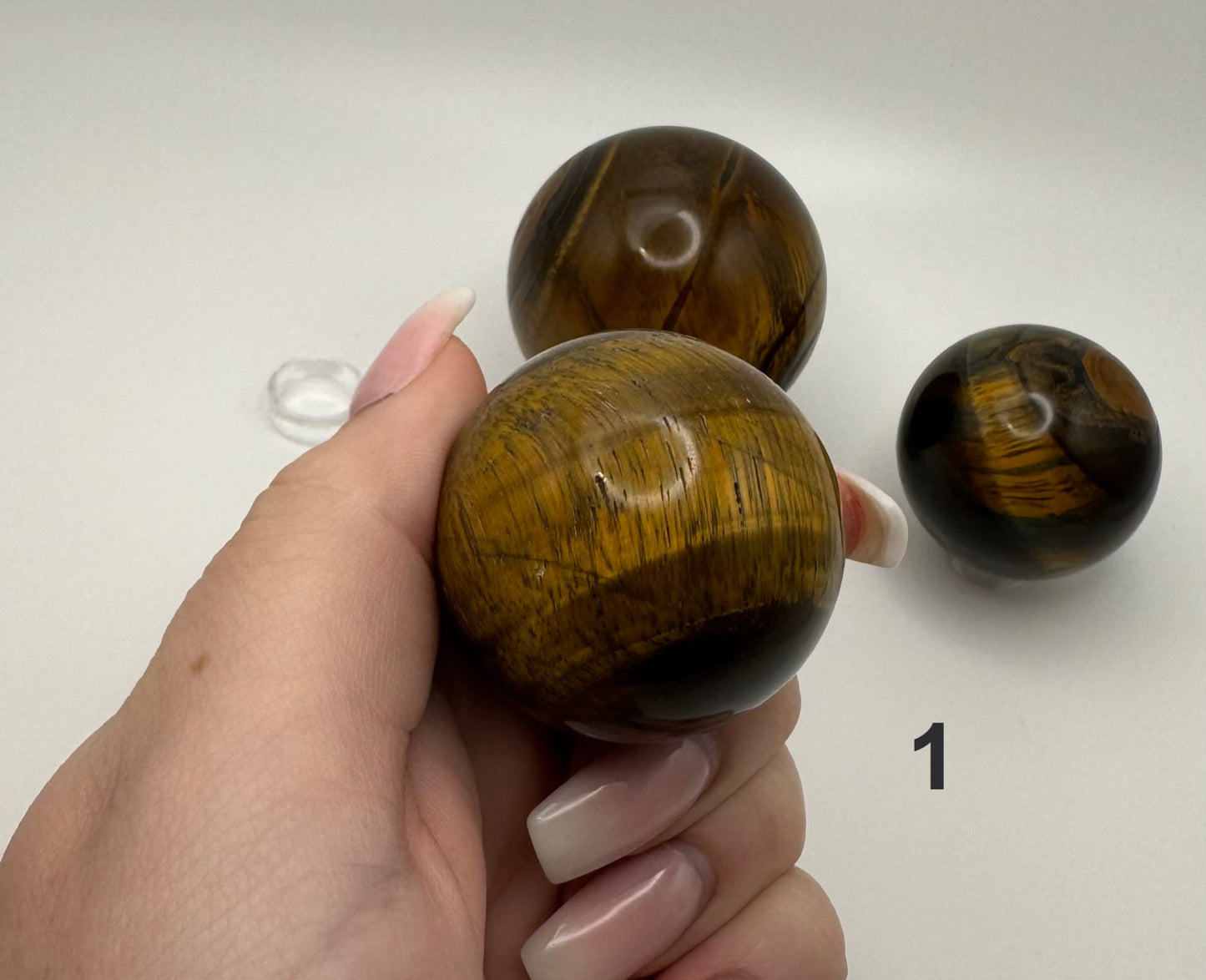 Tiger Eye Spheres - astrOGvibes