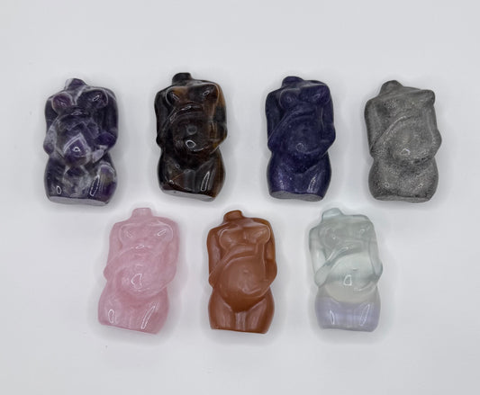 Pregnant Goddess Crystals