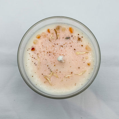 Spiced Pumpkin Soul autumn candle - 10oz hand-poured soy candle with warm pumpkin spice scent
