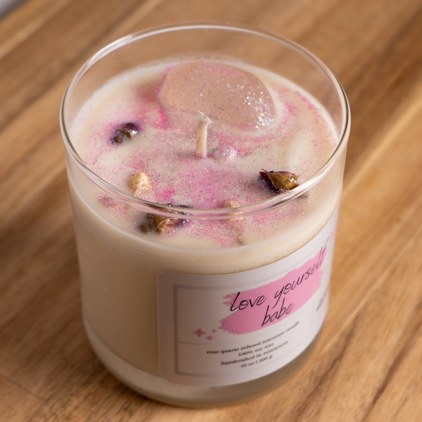 love yourself babe - intention candle