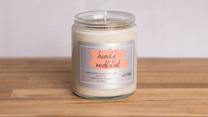 Heavily Meditated - Handmade Candle