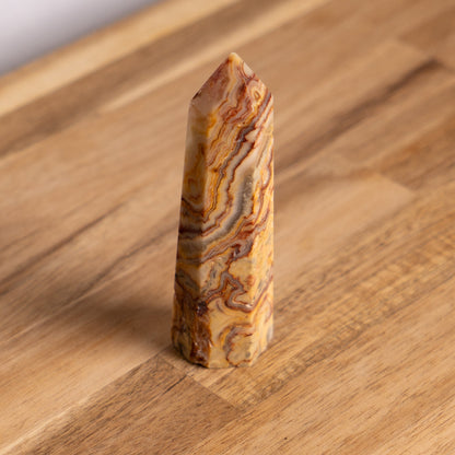 Crazy Lace Agate Tower