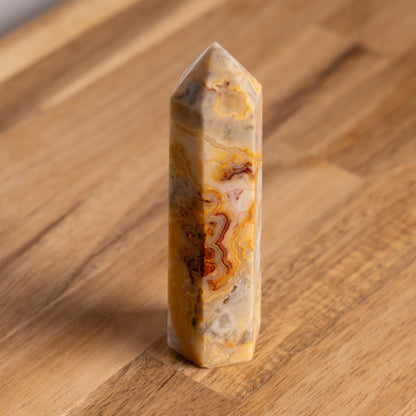 Crazy Lace Agate Tower