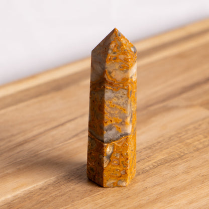 Crazy Lace Agate Tower