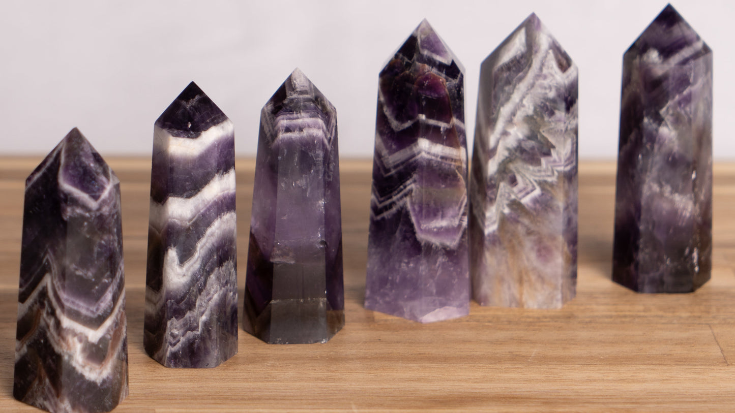 Chevron Amethyst Tower