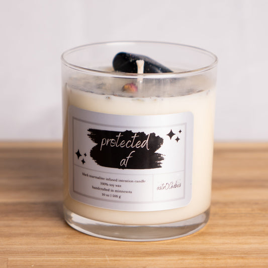 protected af - intention candle