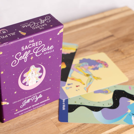 Sacred Self-Care Oracle: A 55-Card Deck and Guidebook