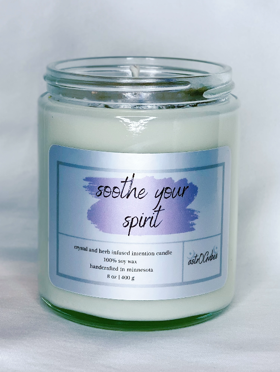 Soothe your Spirit - Handmade Candle - astrOGvibes