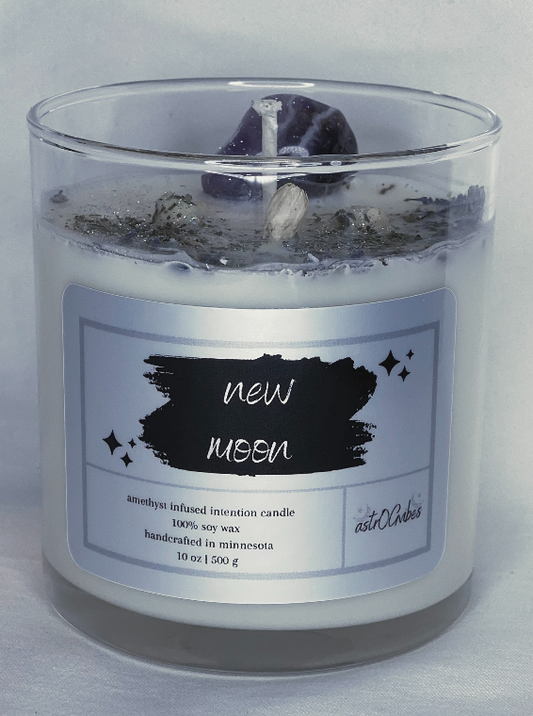 New Moon intention candle - astrOGvibes