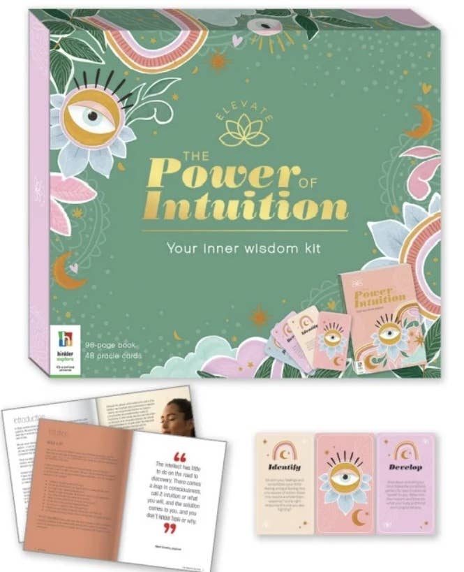 Elevate: Power of Intuition Kit (Oracle Card Deck + Book) - astrOGvibes
